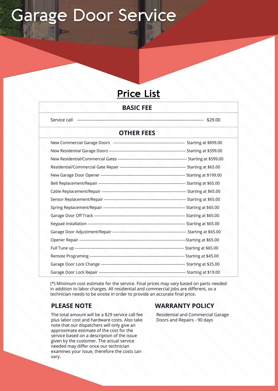 Express Garage Door Repair Service Gaithersburg, MD 301-329-5518